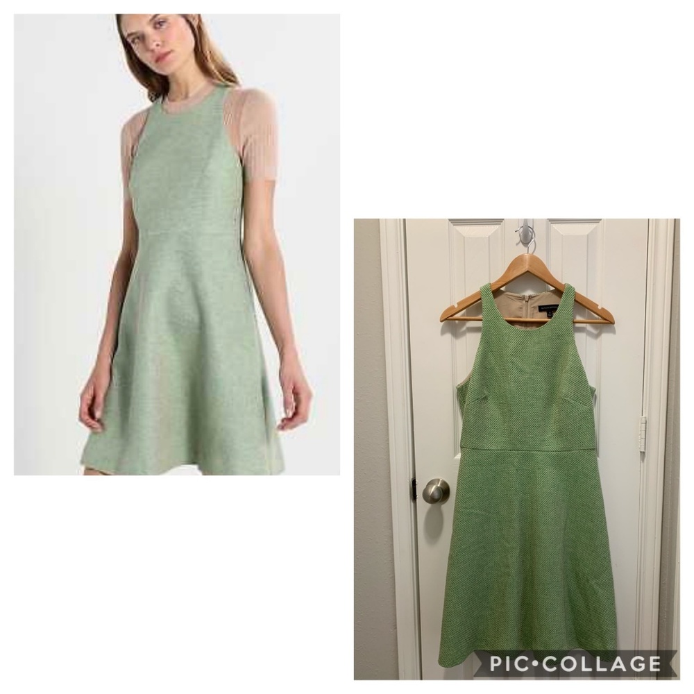Green Racerback Dress - Picture 2 of 3